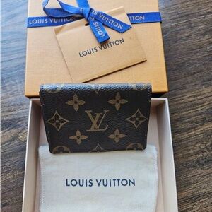 Louis Vuitton Monogram Wallet in Brown and Gold